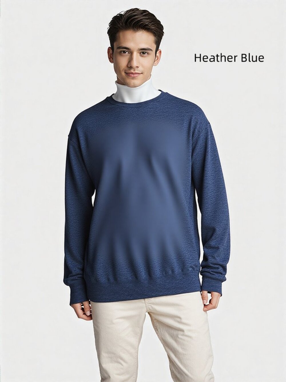 100% Cashmere Crew Neck Sweater